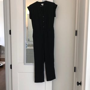 JCrew size S black dressy romper; worn once